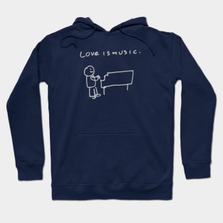 Love Is Music Hoodie